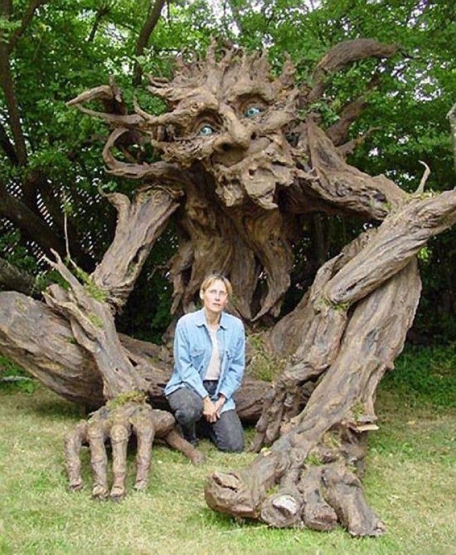 20 лучших скульптур из дерева – невероятное волшебство! 23