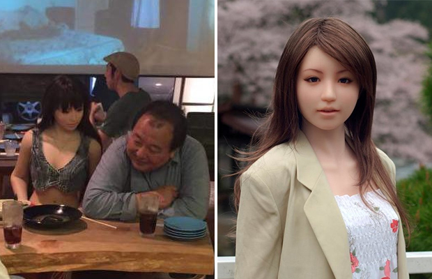 Японец стал жить с силиконовой куклой 40