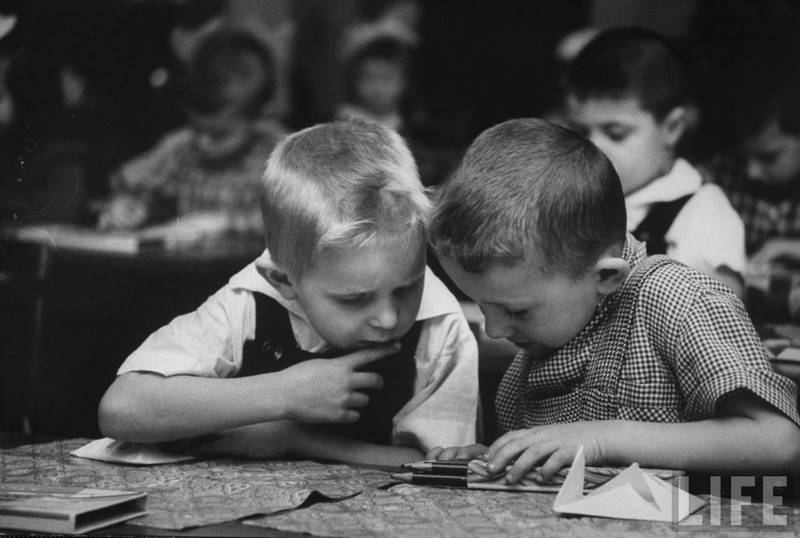Детский сад из СССР в 1960-ом в объективе иностранного фотографа LIFE 54