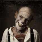 Самые жуткие портреты настоящих цирковых клоунов