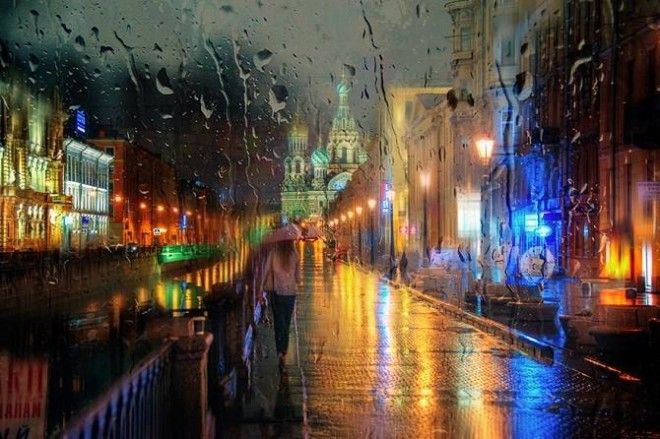 Русский фотограф снимает потрясающие дождливые фотографии, похожие на картины 40