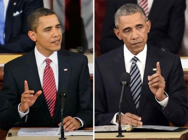 10 президентов США до и после правления 31