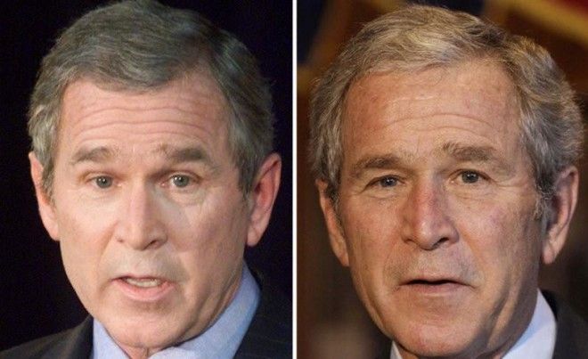 10 президентов США до и после правления 40