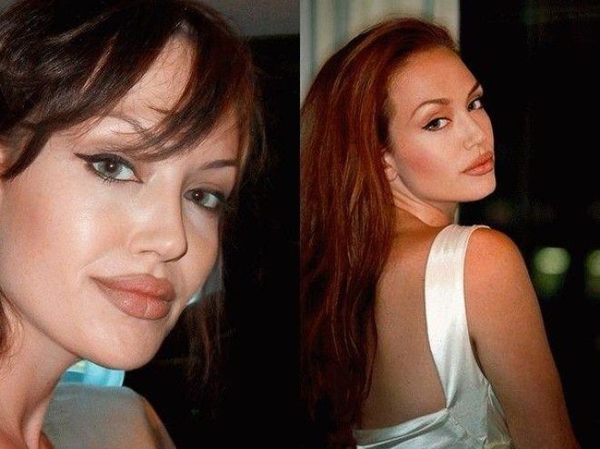 15 двойников Анджелины Джоли со всего мира. Невероятное сходство! 34