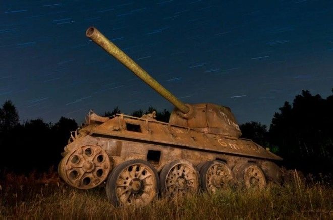 10 фотографий танков, захваченных природой 39