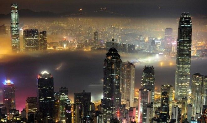 Головокружительные городские пейзажи Гонконга 39
