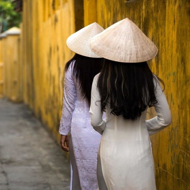 Красота Вьетнама: женщины в традиционном костюме аозай 30