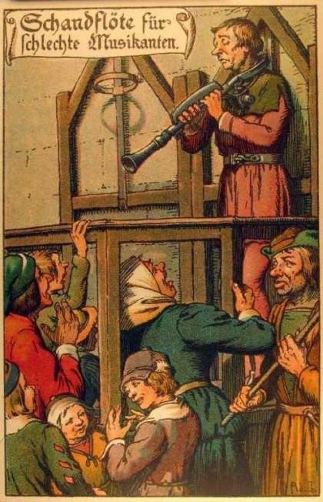 Наказание и перевоспитание в средние века 31