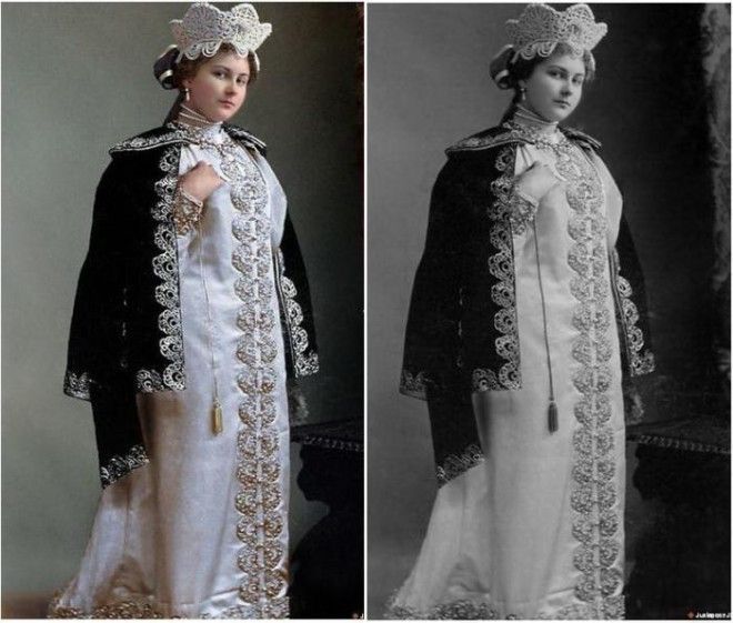 Грандиозные костюмы бала-маскарада в доме Романовых: раритетные снимки 1903 года – в цвете 35
