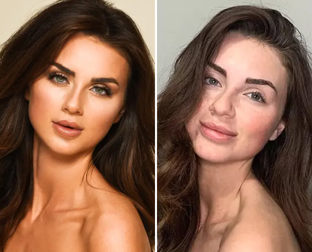 Победительницы и участницы конкурса «Мисс Вселенная 2019» без макияжа 53