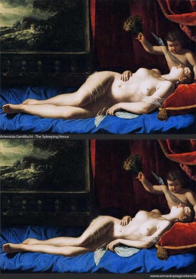 Похудевшая Венера на знаменитых полотнах 32
