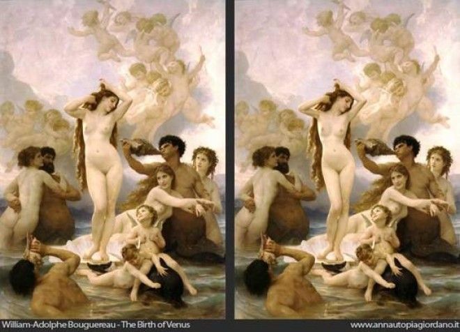 Похудевшая Венера на знаменитых полотнах 36