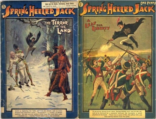 Джек-прыгун : ночной кошмар XIX века, который стал первым супергероем комиксов 24