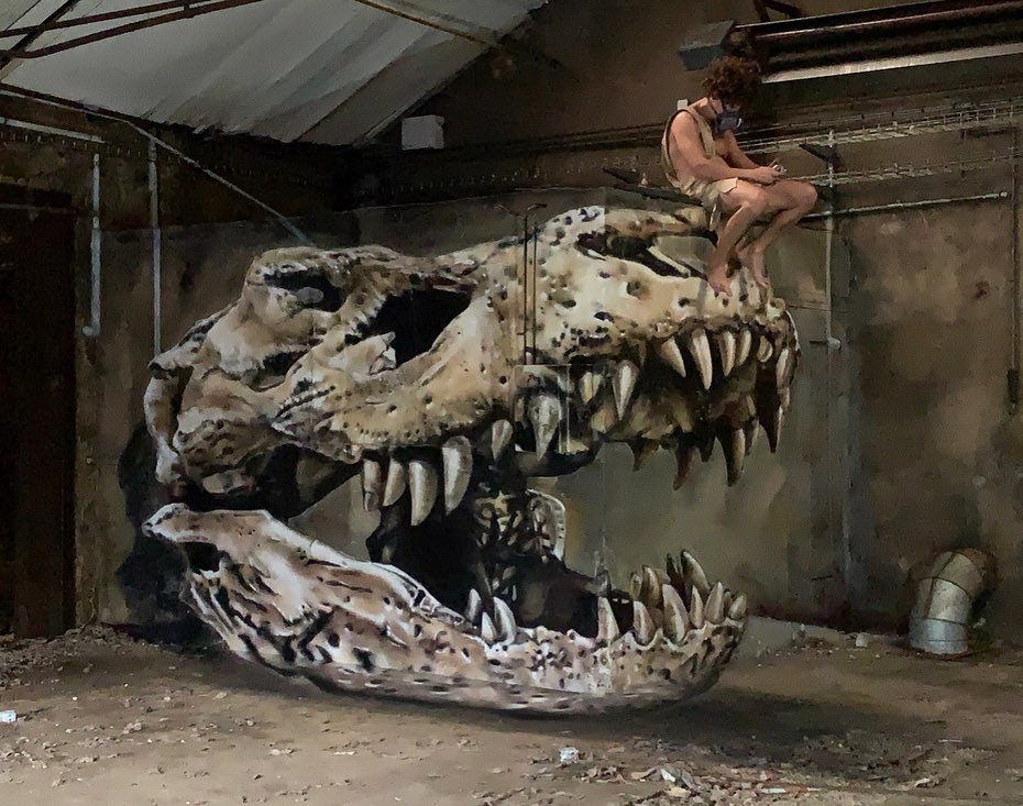 Французский художник превращает обшарпанные углы в невероятно реалистичные объекты, от которых захватывает дух 116