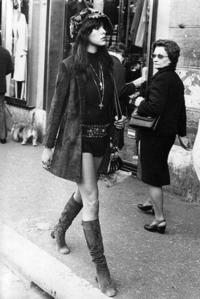 Женский уличный стиль 70-х годов 59