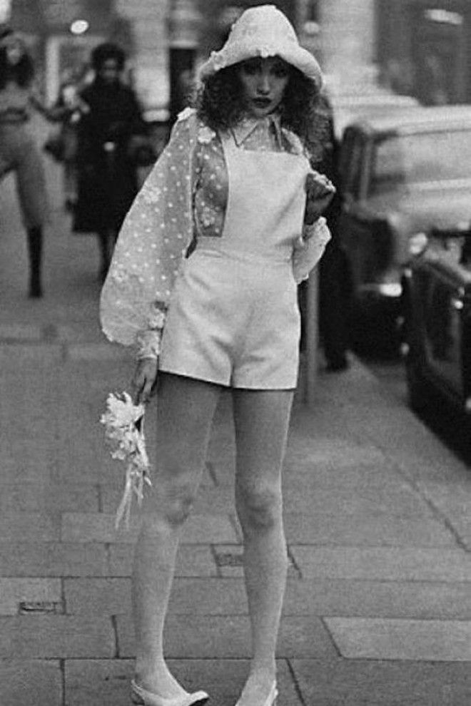 Женский уличный стиль 70-х годов 60