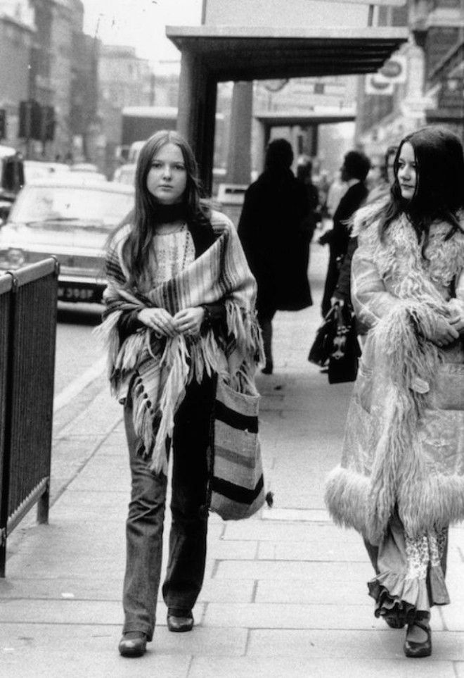 Женский уличный стиль 70-х годов 42