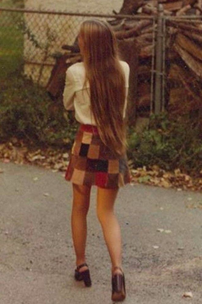 Женский уличный стиль 70-х годов 43