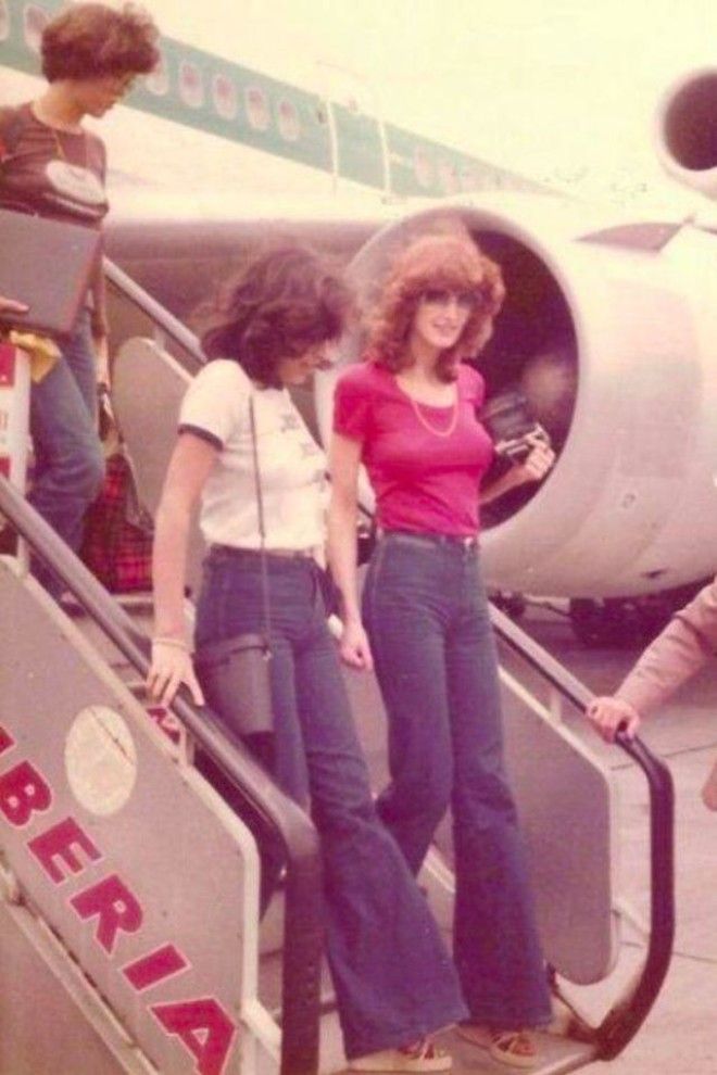 Женский уличный стиль 70-х годов 44
