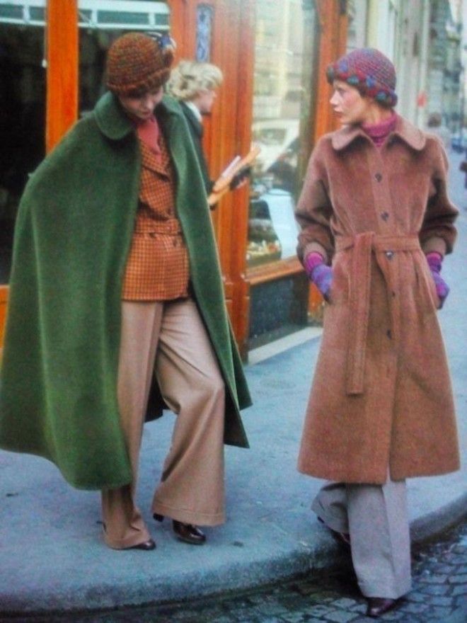 Женский уличный стиль 70-х годов 45