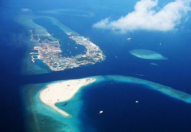 Мусорный остров на Мальдивах 13
