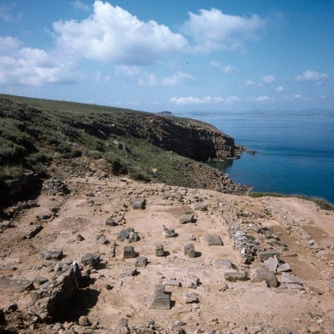 Остатки главного храма на острове Лемнос посвященного богине Деметре