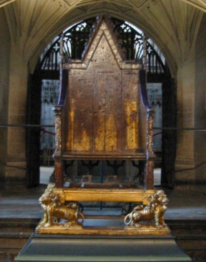 Кресло короля Эдуарда без Камня Судьбы