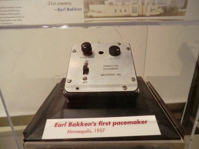 ошибки Кардиостимулятор Одна из первых моделей