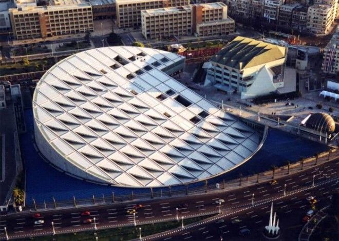 Новая Александрийская библиотека гордость современного Египта Фото travelramblerru