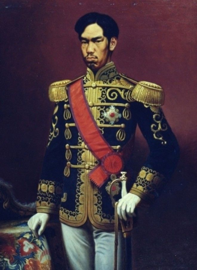 Снимок японского императора Мэйдзи Фото cdnimgrgru