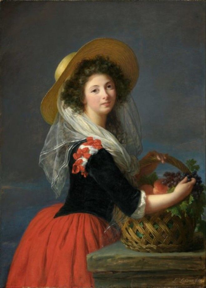 Портрет кисти Элизабет Лебрен 1784 г