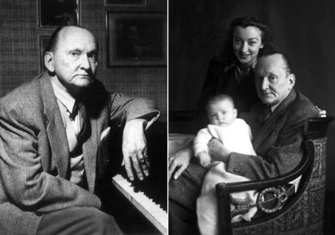 Александр Вертинский с женой и дочерью Анастасией 1945 Фото liveinternetru