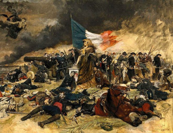 Осада Парижа в 1870 году. Жан-Луи-Эрнест Месонье. | Фото: ru.wikipedia.org.