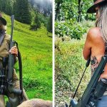 Девушку из Словакии, которая увлекается охотой, затравили на просторах Интернета