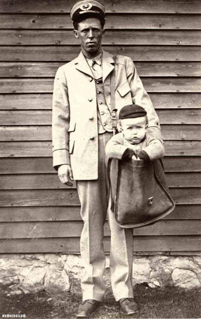 LВ США в начале ХХ века детей отправляли почтой по тарифу для кур
