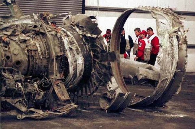 Разбитый Боинг767 авиакомпании Egypt Air