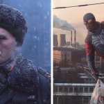 Художник из Санкт-Петербурга рисует Россию из будущего и прошлого в мрачной кибепанковской обложке