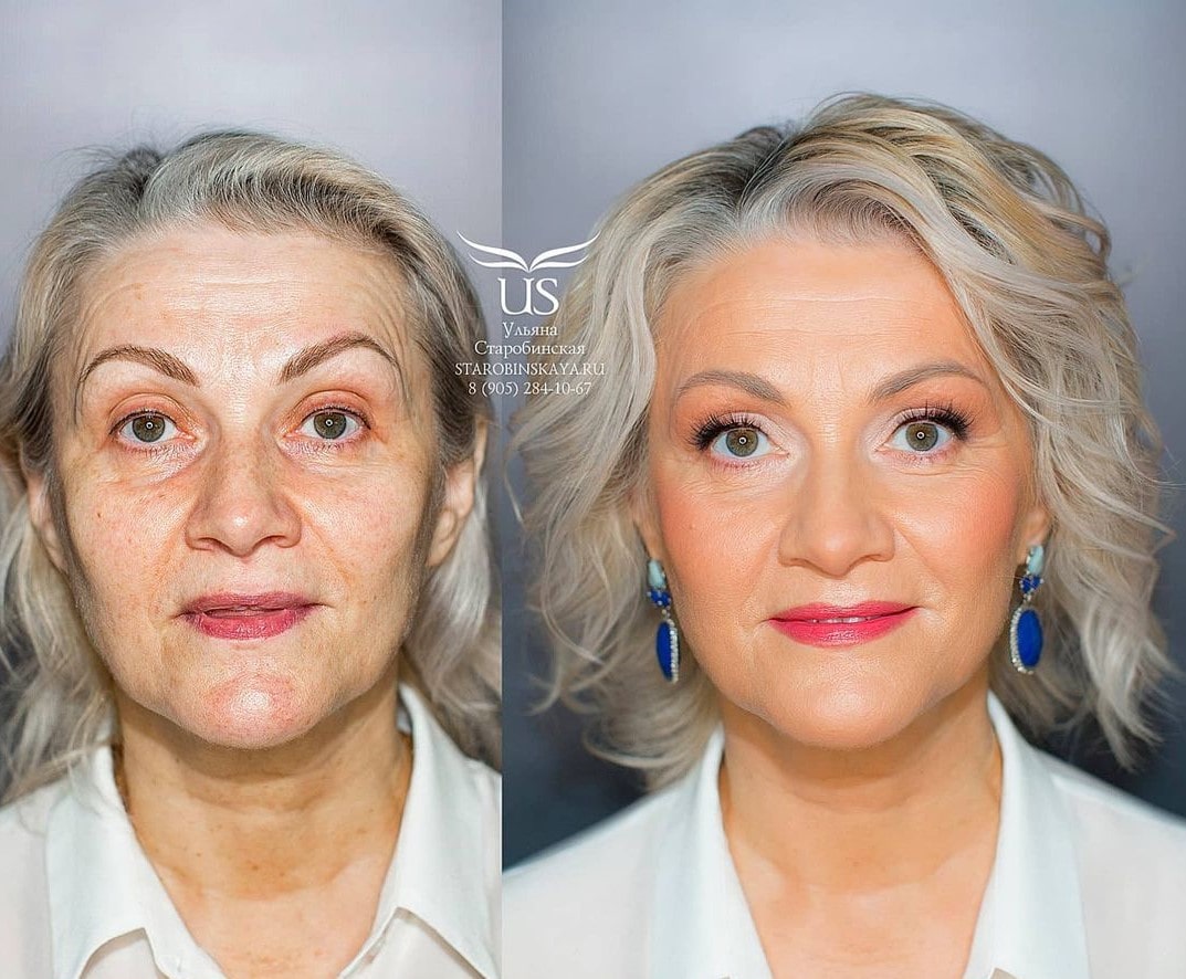 17 работ визажистки из Санкт-Петербурга, которая с помощью макияжа превращает женщин в голливудских звёзд 56