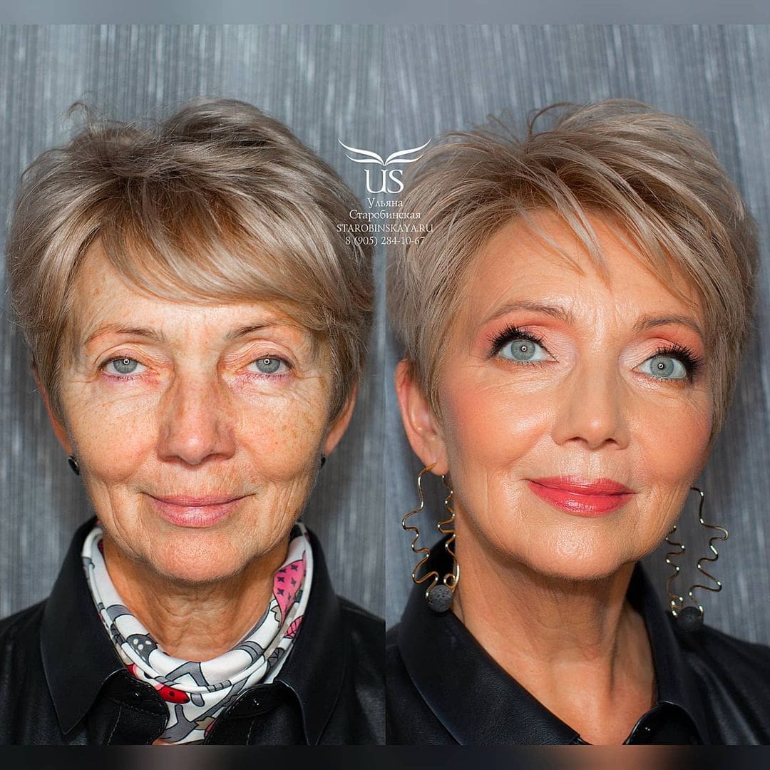 17 работ визажистки из Санкт-Петербурга, которая с помощью макияжа превращает женщин в голливудских звёзд 61