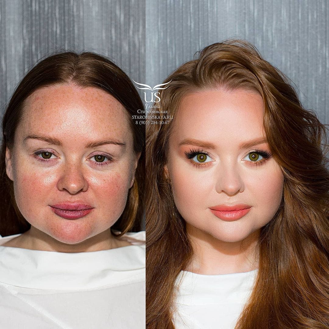 17 работ визажистки из Санкт-Петербурга, которая с помощью макияжа превращает женщин в голливудских звёзд 60