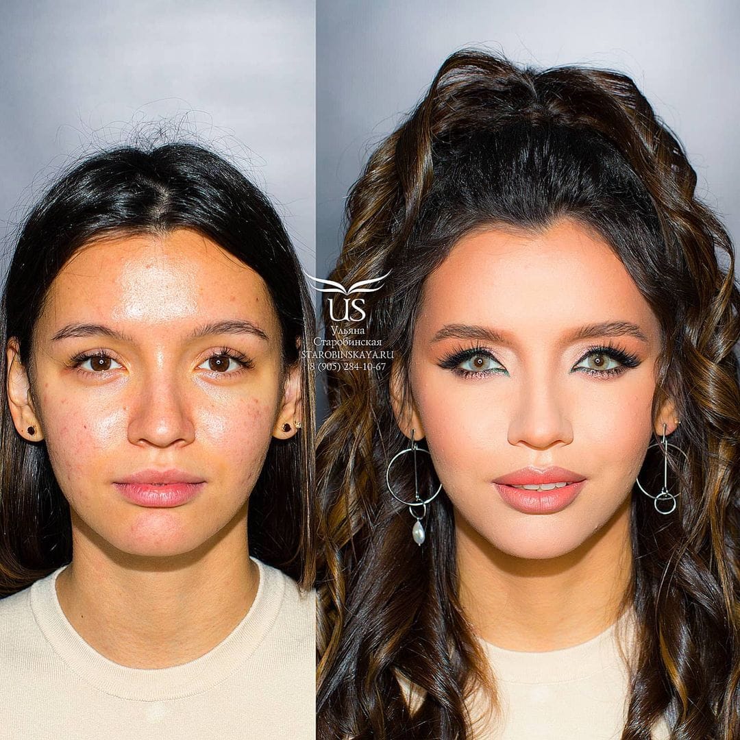 17 работ визажистки из Санкт-Петербурга, которая с помощью макияжа превращает женщин в голливудских звёзд 66