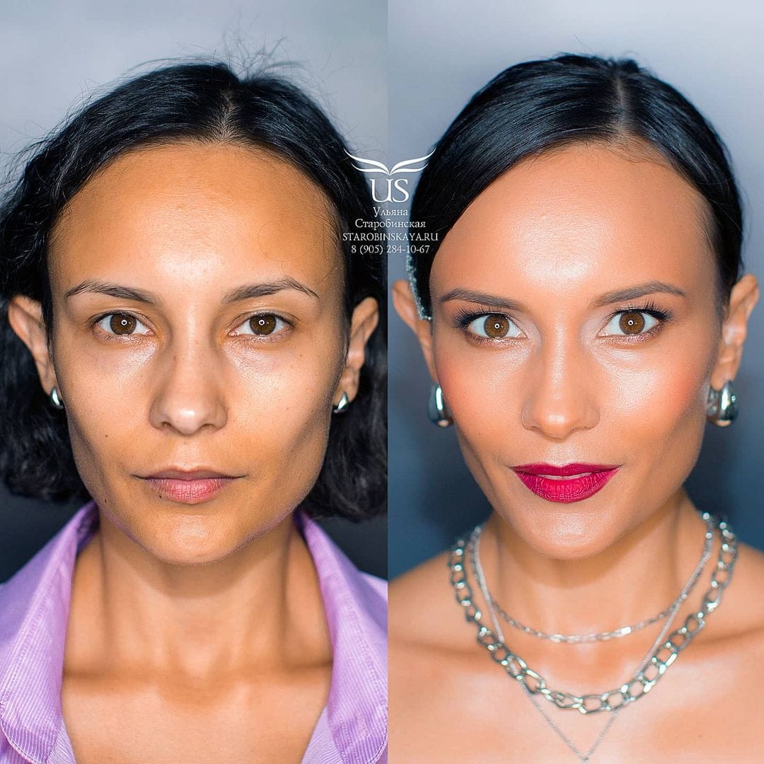 17 работ визажистки из Санкт-Петербурга, которая с помощью макияжа превращает женщин в голливудских звёзд 69