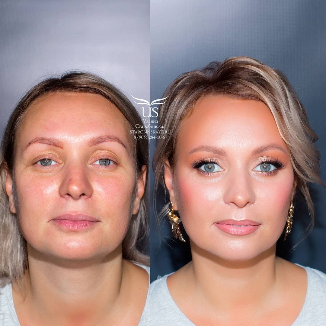 17 работ визажистки из Санкт-Петербурга, которая с помощью макияжа превращает женщин в голливудских звёзд 71