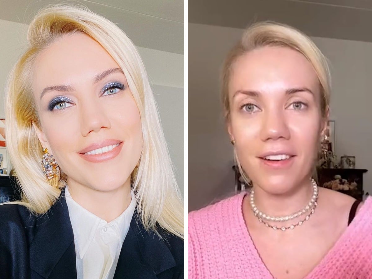 15 популярных блогеров, которые показали свой образ с макияжем для съемок и себя в обычной жизни 47