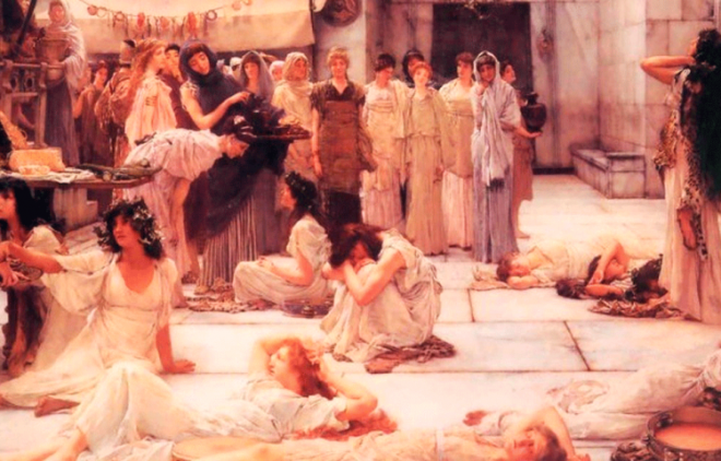 Sочему в Древнем Риме проститутки должны были краситься в светлый или рыжий