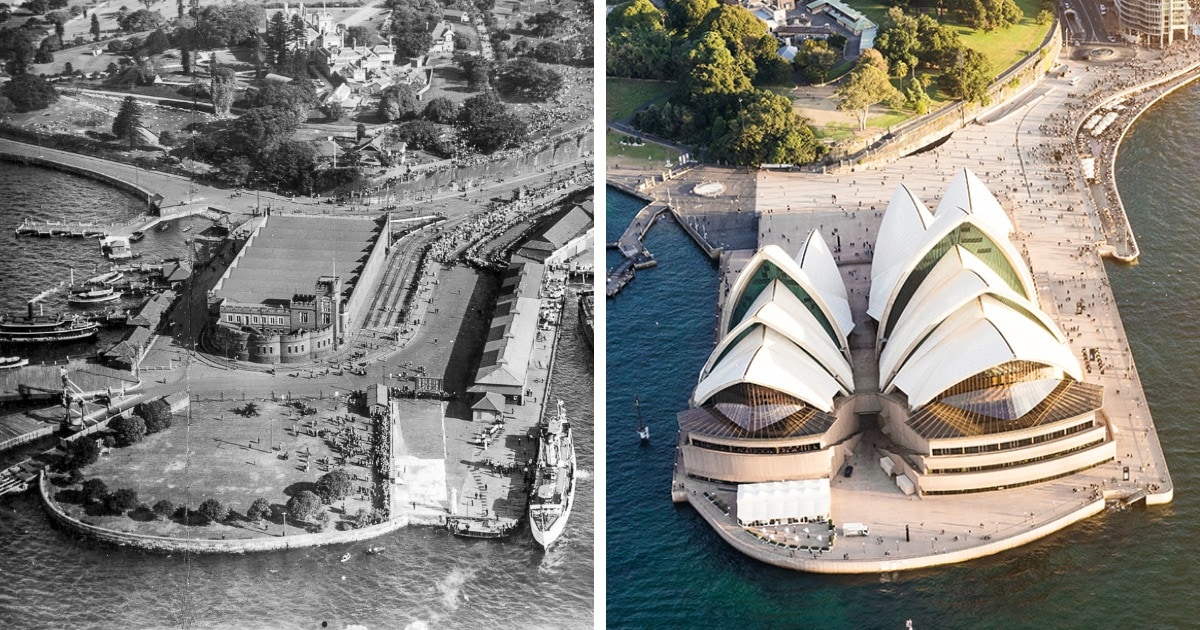 Самые знаменитые сооружения на планете: фотографии до и после строительства знаковых объектов 31