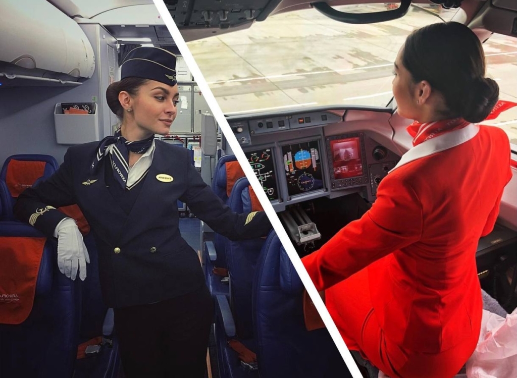 Российская стюардесса призналась, почему бортпроводники держат руки за спиной, когда встречают пассажиров 7