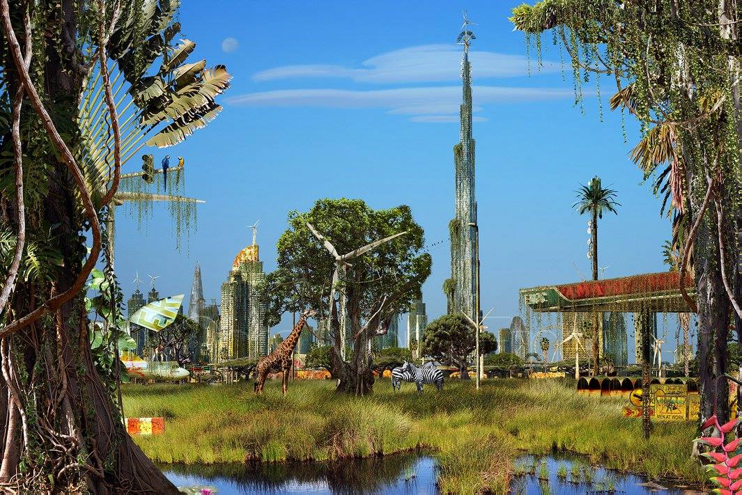 Художник показал, как будут выглядеть города и их достопримечательности, если человек вдруг исчезнет с планеты 73