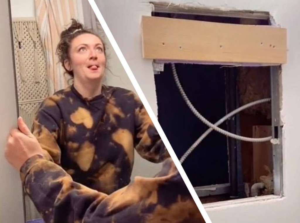 Девушка из Нью-Йорка нашла тайную комнату за зеркалом в ванной съемной квартиры 16