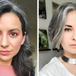 19 фотодоказательств того, что седина способна красить женщину, если у нее хороший парикмахер